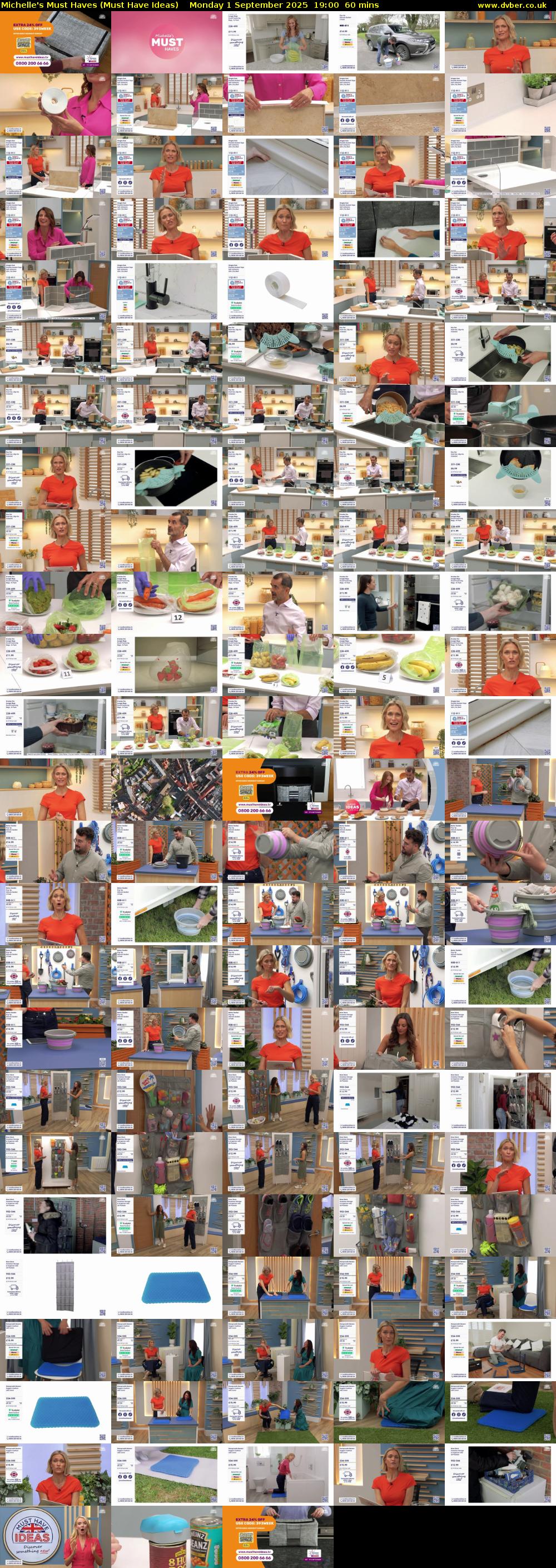 Michelle's Must Haves (Must Have Ideas) Monday 1 September 2025 19:00 - 20:00