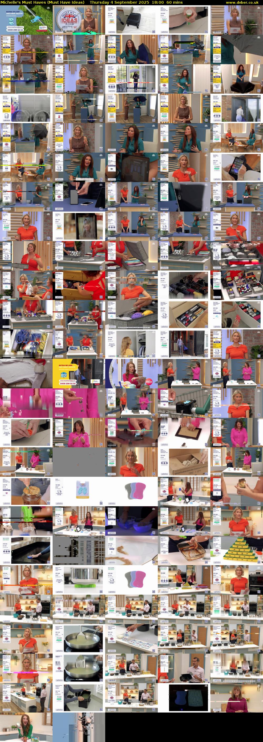 Michelle's Must Haves (Must Have Ideas) Thursday 4 September 2025 18:00 - 19:00