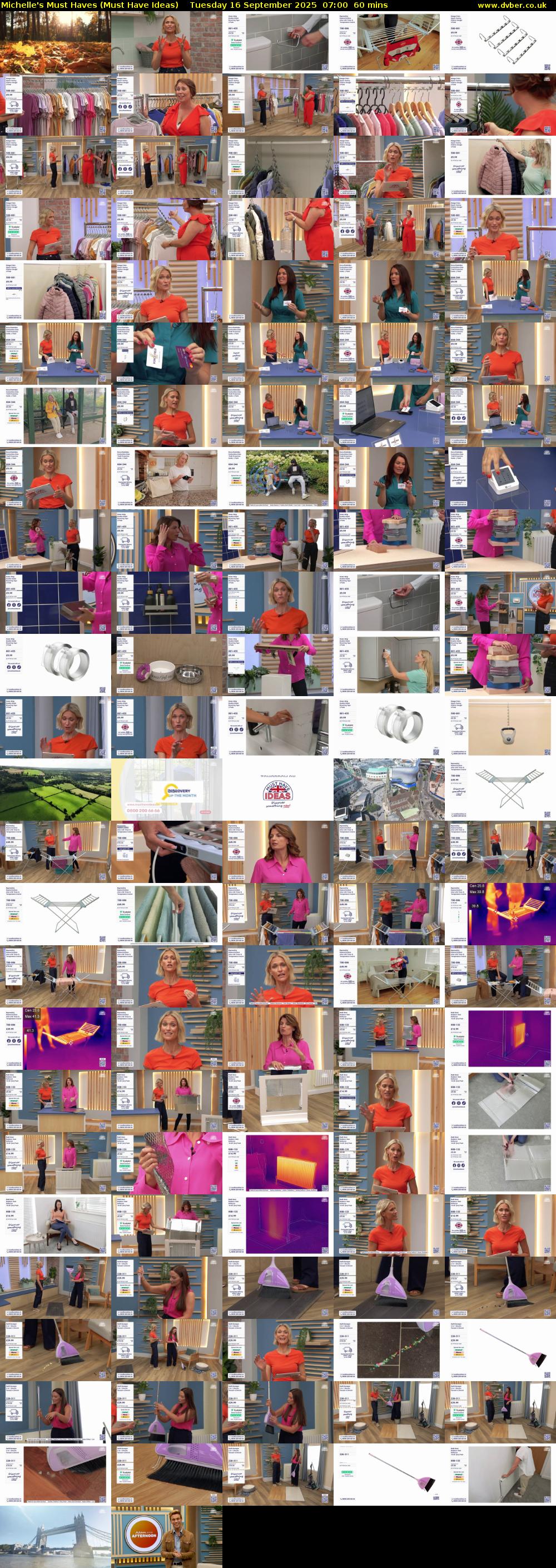 Michelle's Must Haves (Must Have Ideas) Tuesday 16 September 2025 07:00 - 08:00