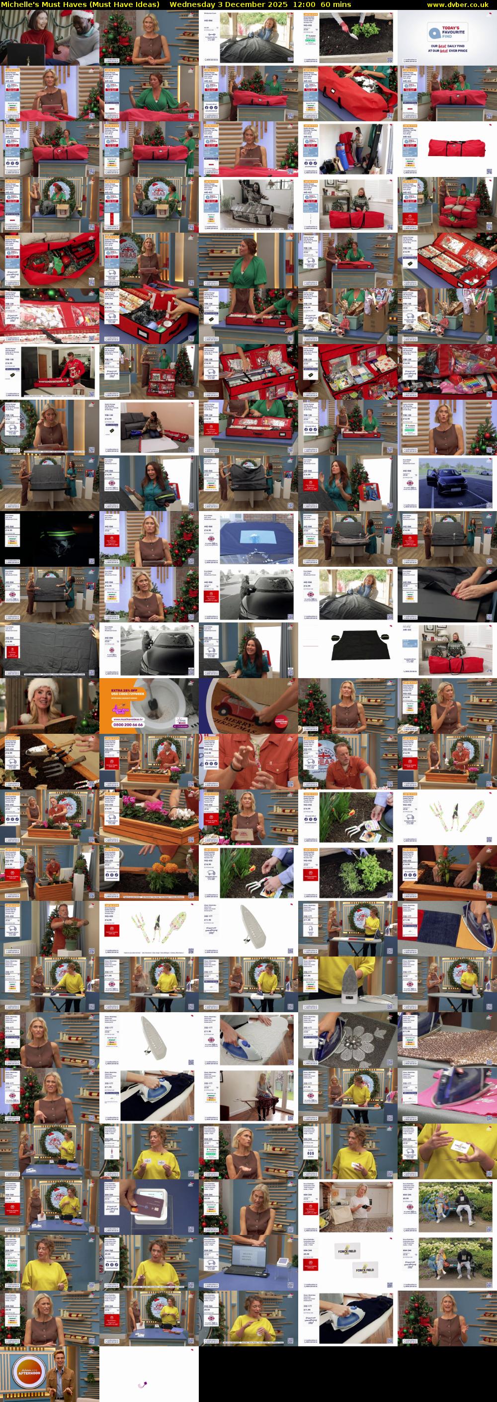 Michelle's Must Haves (Must Have Ideas) Wednesday 3 December 2025 12:00 - 13:00