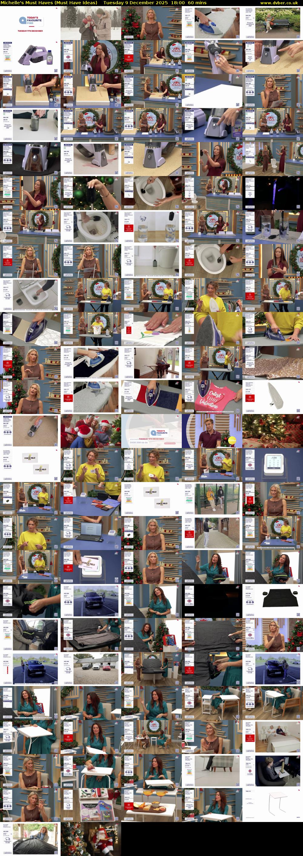 Michelle's Must Haves (Must Have Ideas) Tuesday 9 December 2025 18:00 - 19:00