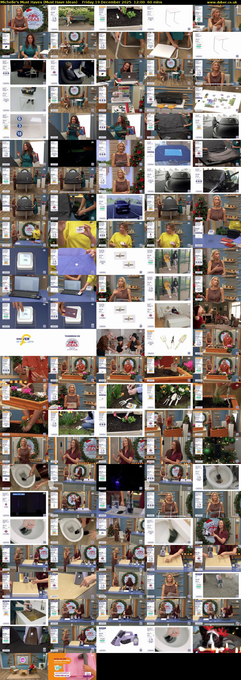 Michelle's Must Haves (Must Have Ideas) Friday 19 December 2025 12:00 - 13:00