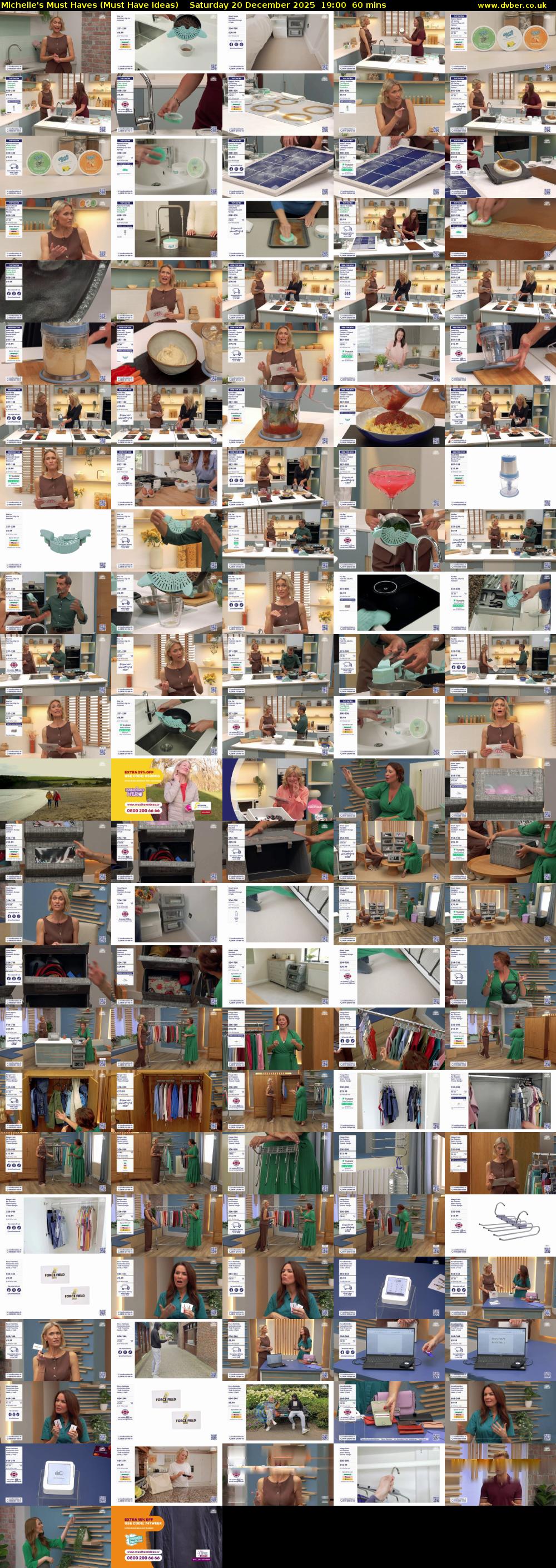 Michelle's Must Haves (Must Have Ideas) Saturday 20 December 2025 19:00 - 20:00