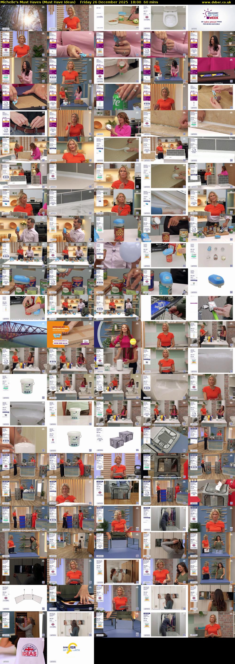 Michelle's Must Haves (Must Have Ideas) Friday 26 December 2025 18:00 - 19:00