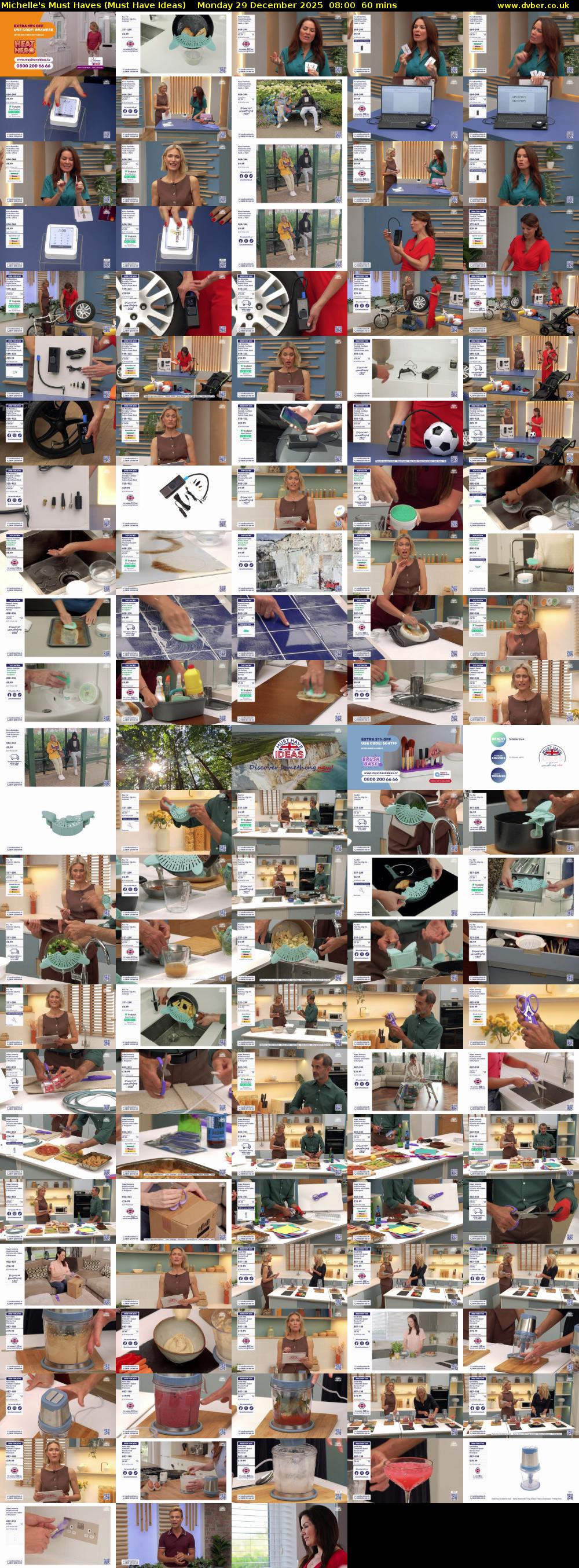 Michelle's Must Haves (Must Have Ideas) Monday 29 December 2025 08:00 - 09:00