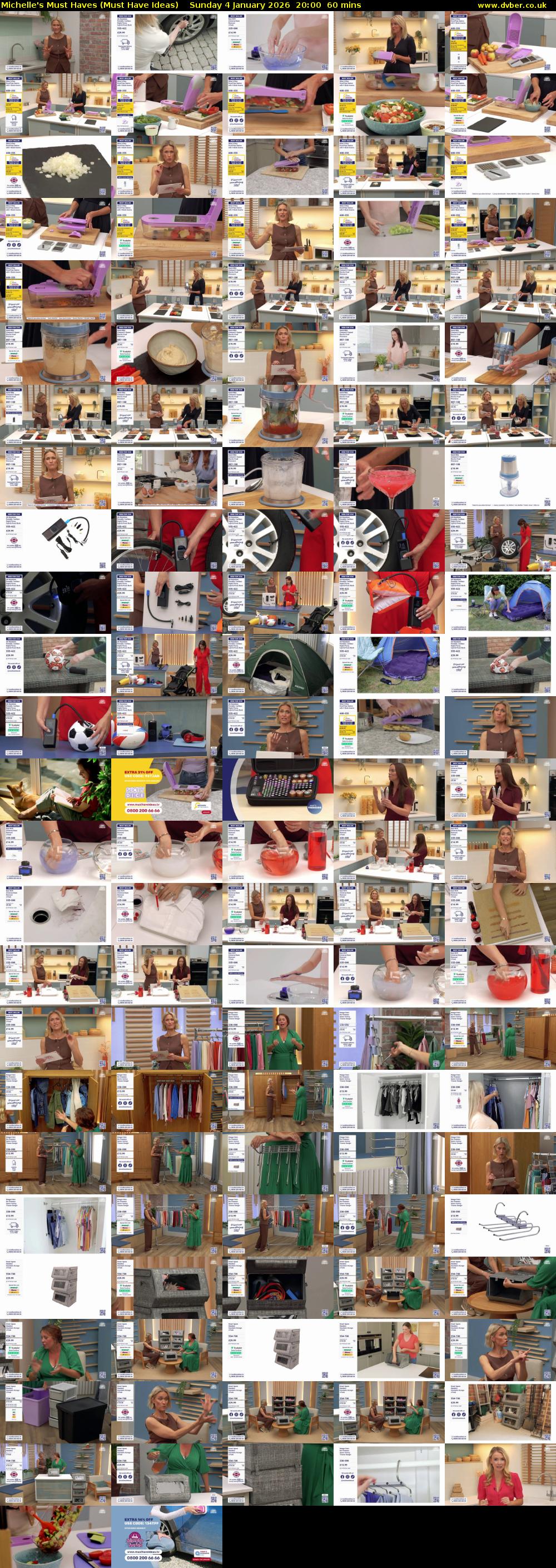 Michelle's Must Haves (Must Have Ideas) Sunday 4 January 2026 20:00 - 21:00