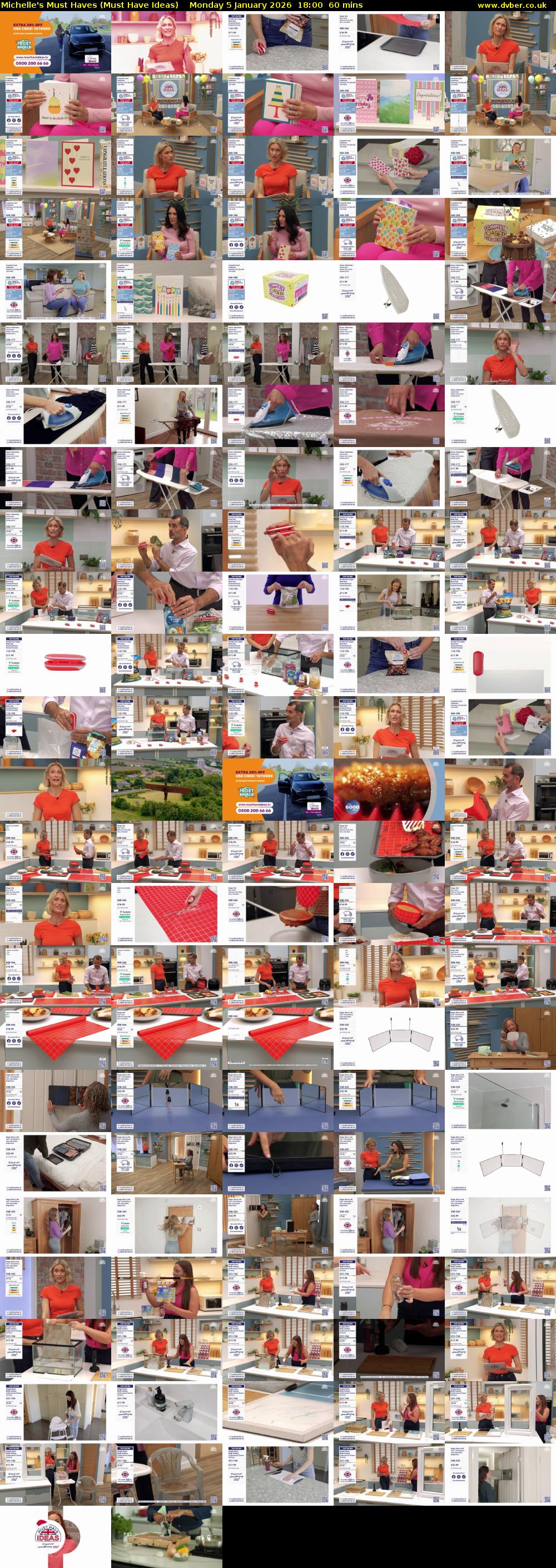 Michelle's Must Haves (Must Have Ideas) Monday 5 January 2026 18:00 - 19:00