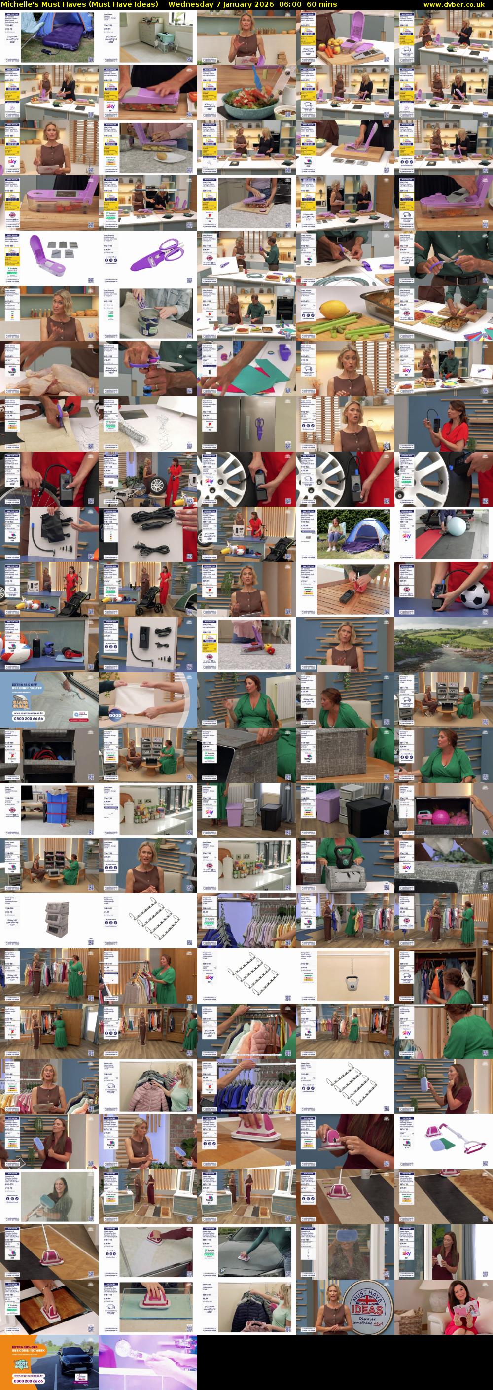 Michelle's Must Haves (Must Have Ideas) Wednesday 7 January 2026 06:00 - 07:00