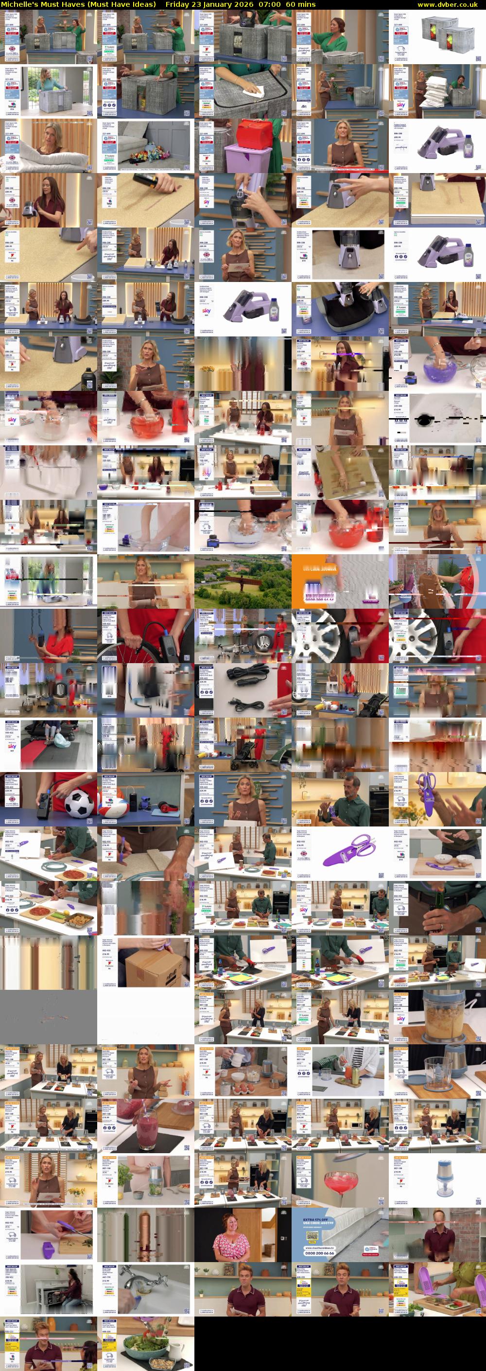 Michelle's Must Haves (Must Have Ideas) Friday 23 January 2026 07:00 - 08:00