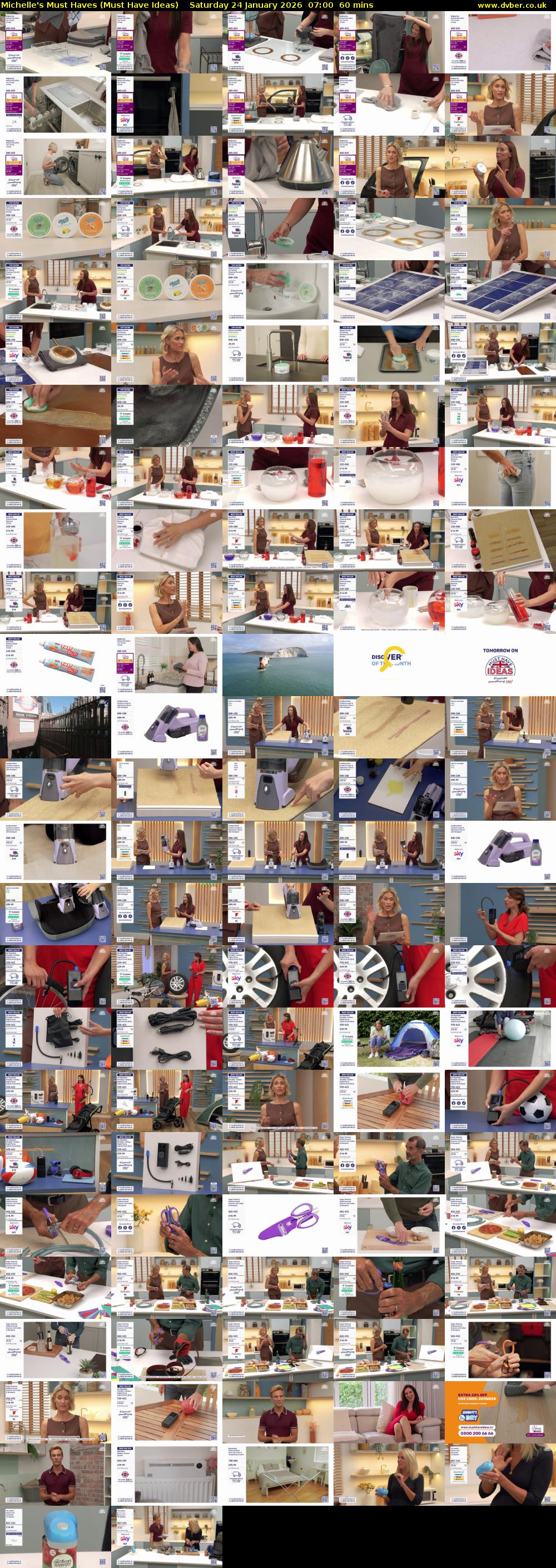 Michelle's Must Haves (Must Have Ideas) Saturday 24 January 2026 07:00 - 08:00