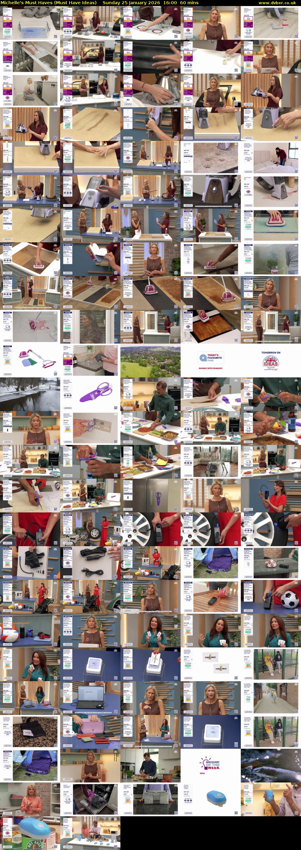 Michelle's Must Haves (Must Have Ideas) Sunday 25 January 2026 16:00 - 17:00