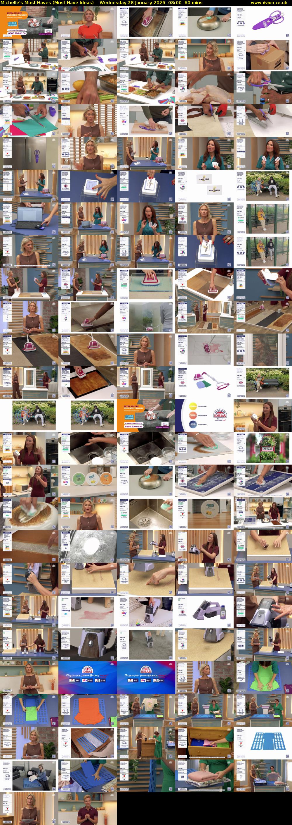 Michelle's Must Haves (Must Have Ideas) Wednesday 28 January 2026 08:00 - 09:00