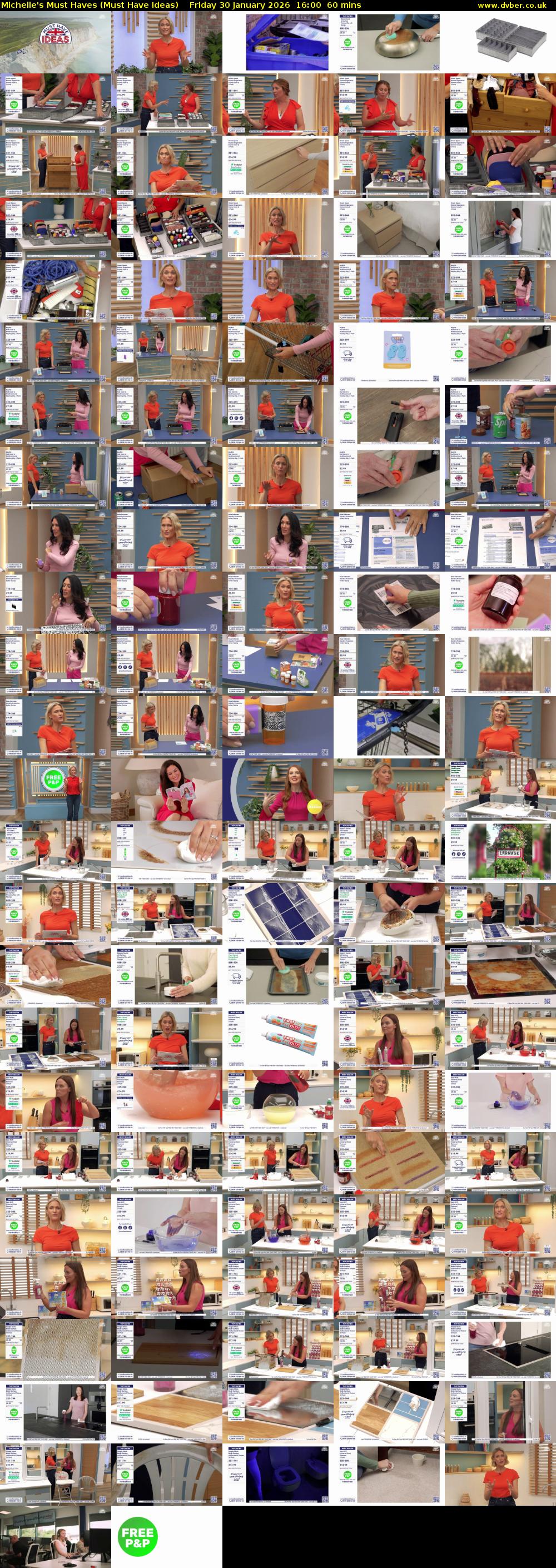 Michelle's Must Haves (Must Have Ideas) Friday 30 January 2026 16:00 - 17:00