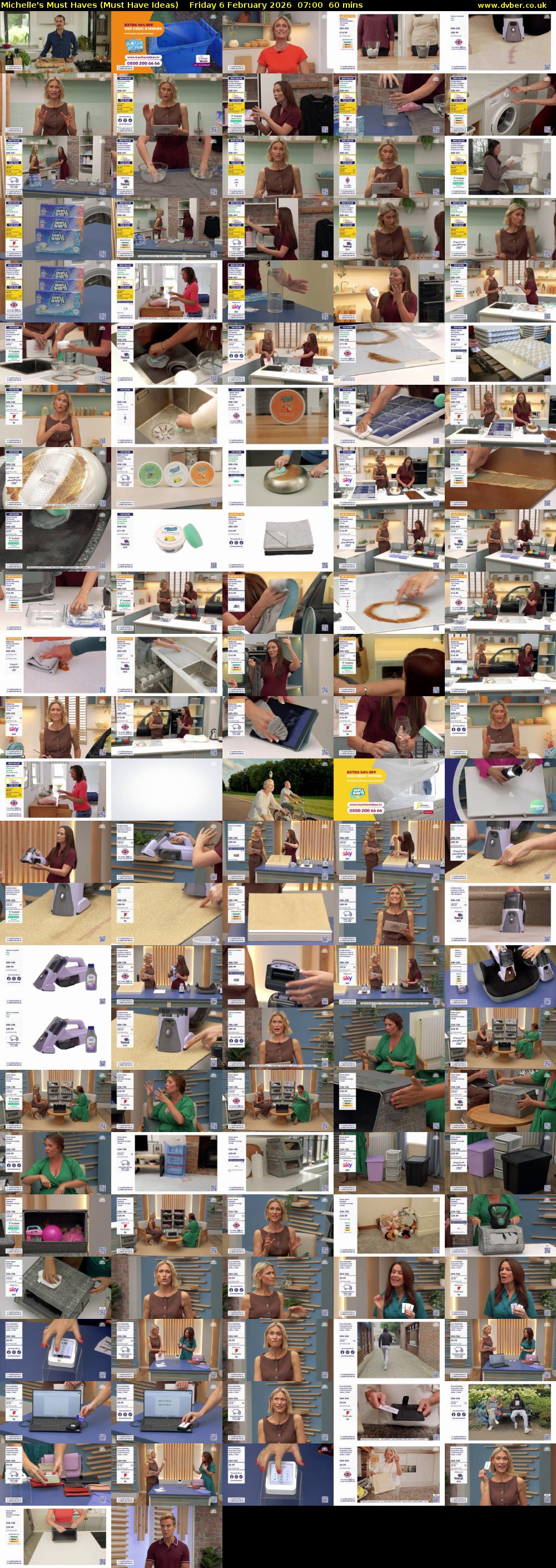 Michelle's Must Haves (Must Have Ideas) Friday 6 February 2026 07:00 - 08:00