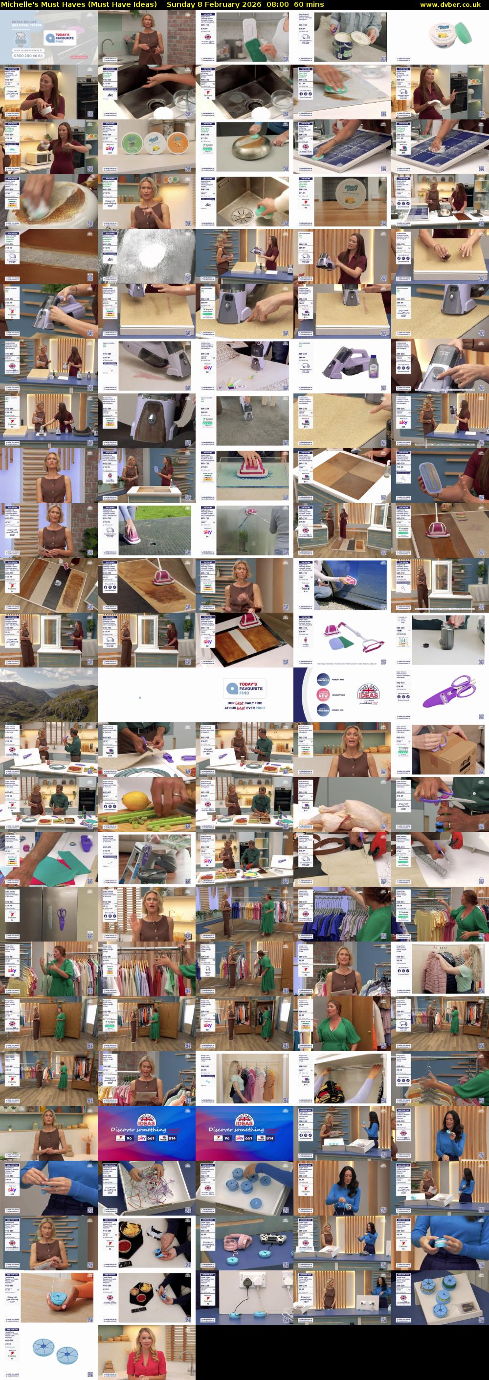 Michelle's Must Haves (Must Have Ideas) Sunday 8 February 2026 08:00 - 09:00