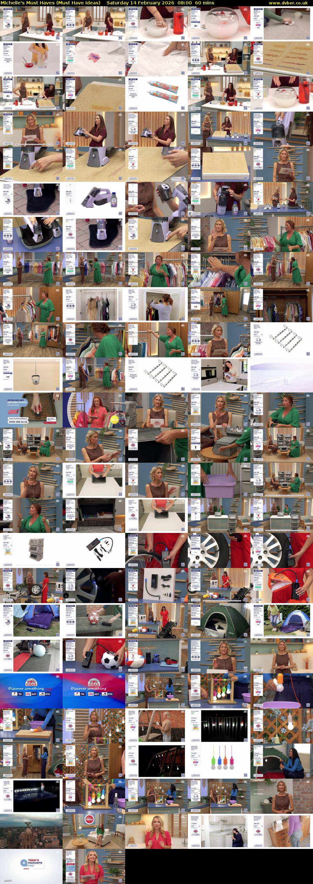 Michelle's Must Haves (Must Have Ideas) Saturday 14 February 2026 08:00 - 09:00