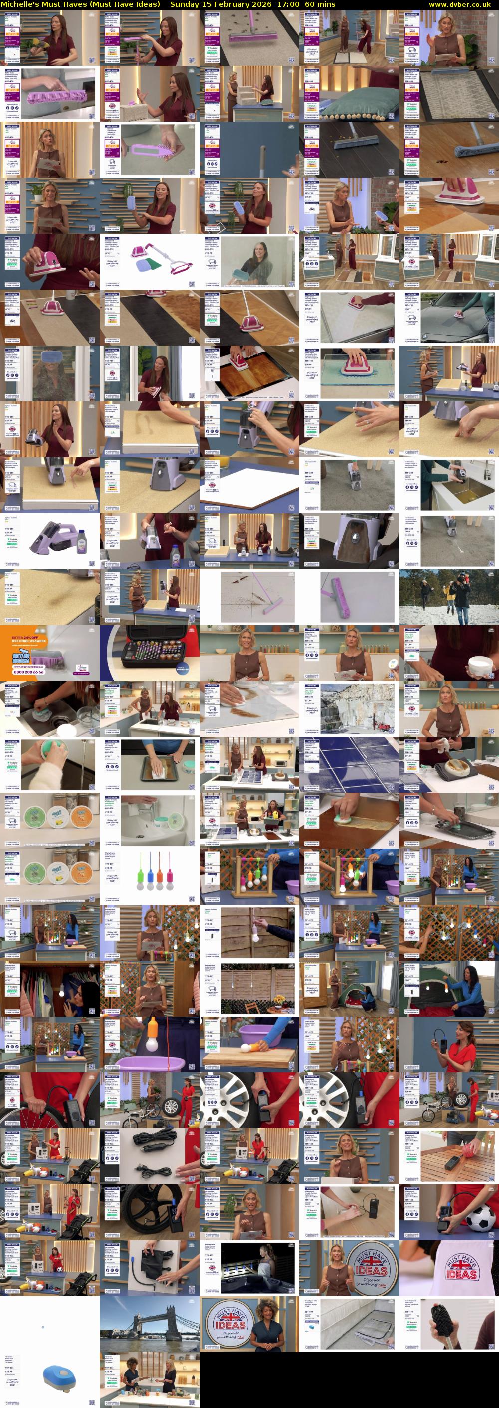 Michelle's Must Haves (Must Have Ideas) Sunday 15 February 2026 17:00 - 18:00