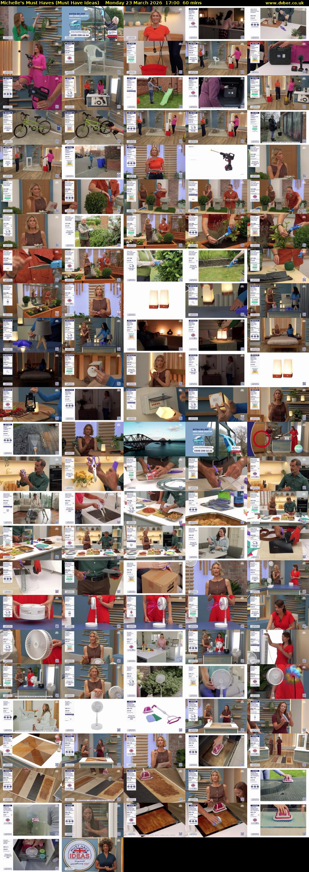 Michelle's Must Haves (Must Have Ideas) Monday 23 March 2026 17:00 - 18:00