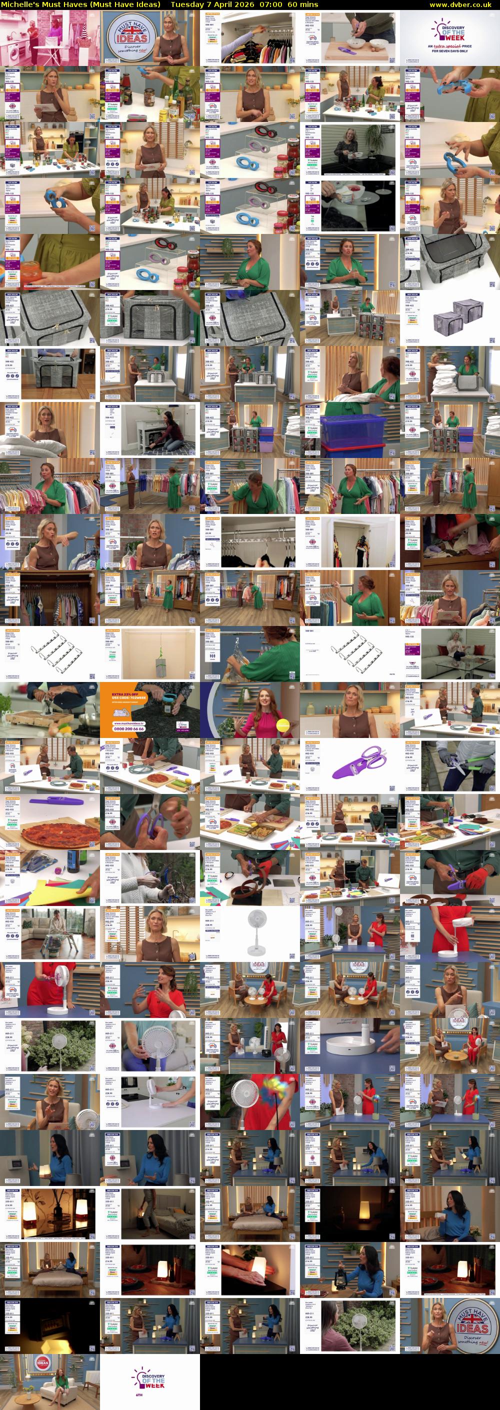 Michelle's Must Haves (Must Have Ideas) Tuesday 7 April 2026 07:00 - 08:00