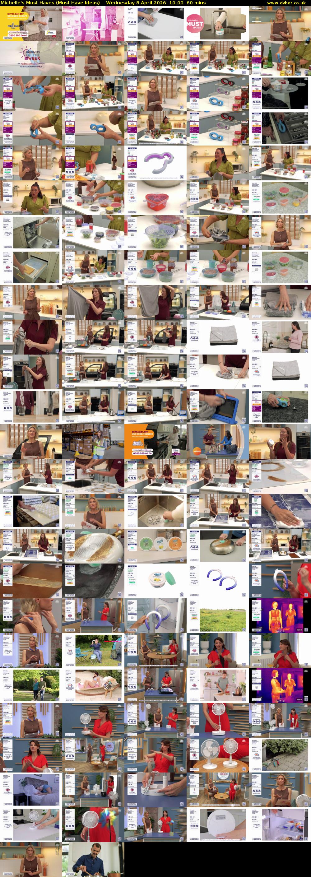 Michelle's Must Haves (Must Have Ideas) Wednesday 8 April 2026 10:00 - 11:00