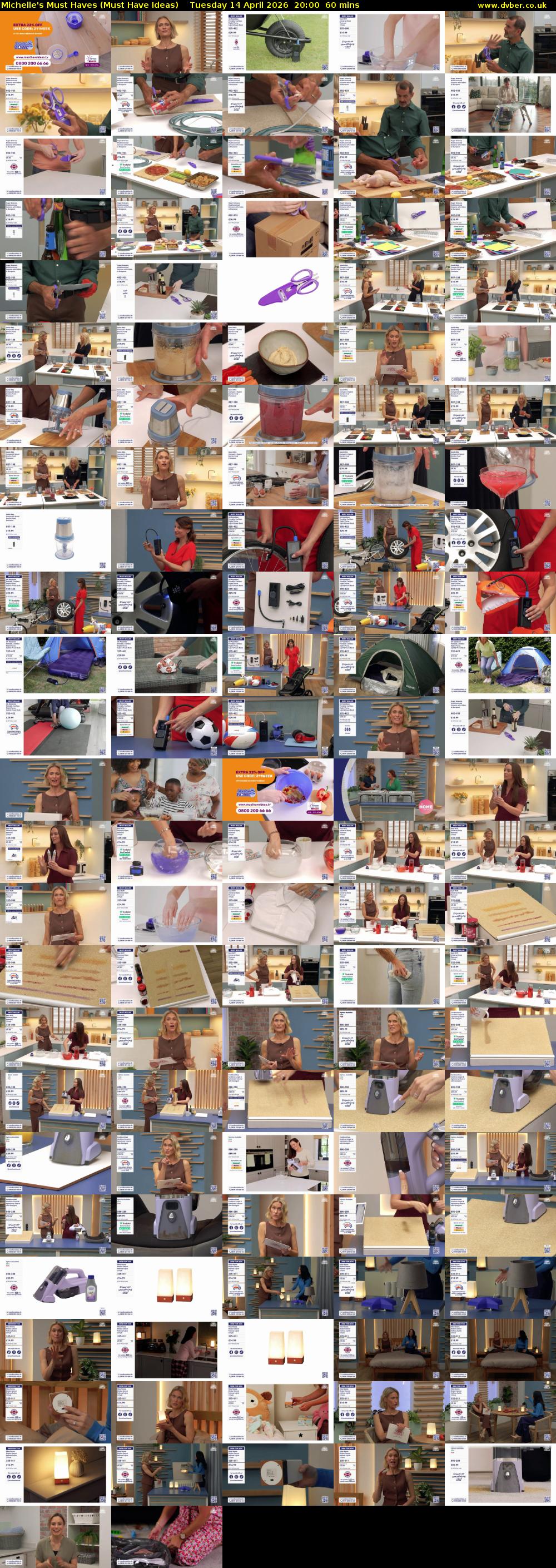 Michelle's Must Haves (Must Have Ideas) Tuesday 14 April 2026 20:00 - 21:00