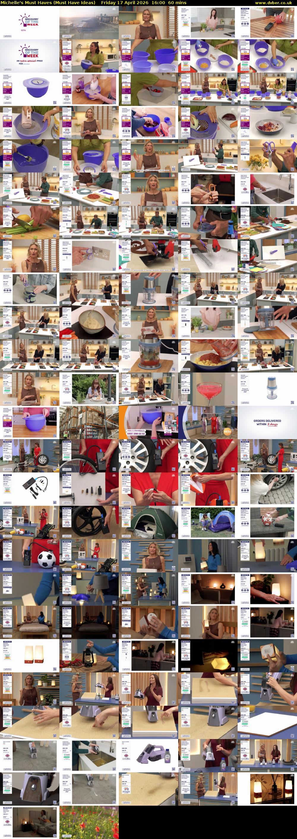 Michelle's Must Haves (Must Have Ideas) Friday 17 April 2026 16:00 - 17:00