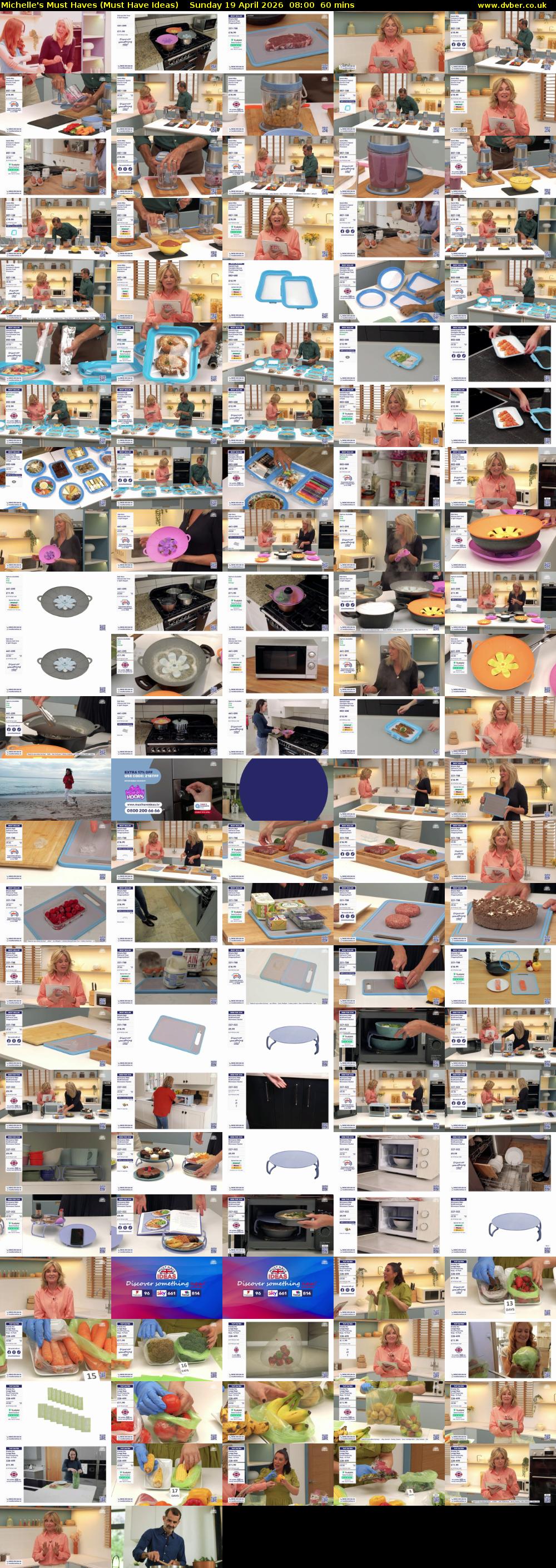 Michelle's Must Haves (Must Have Ideas) Sunday 19 April 2026 08:00 - 09:00