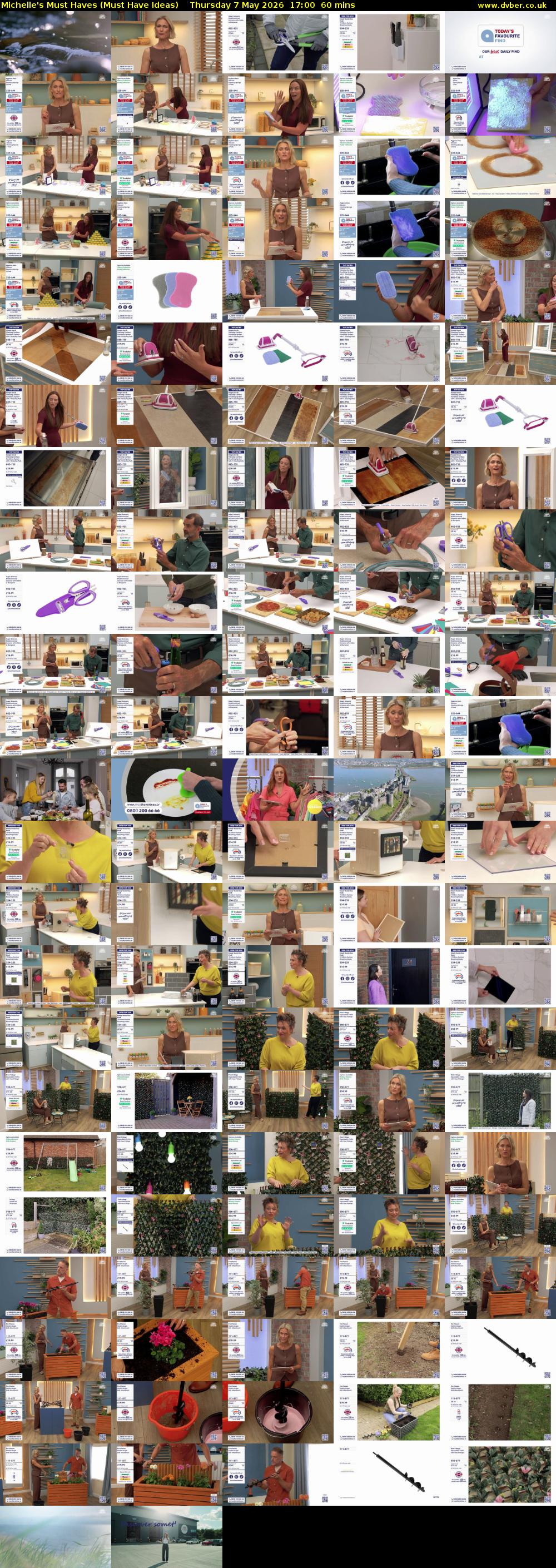 Michelle's Must Haves (Must Have Ideas) Thursday 7 May 2026 17:00 - 18:00