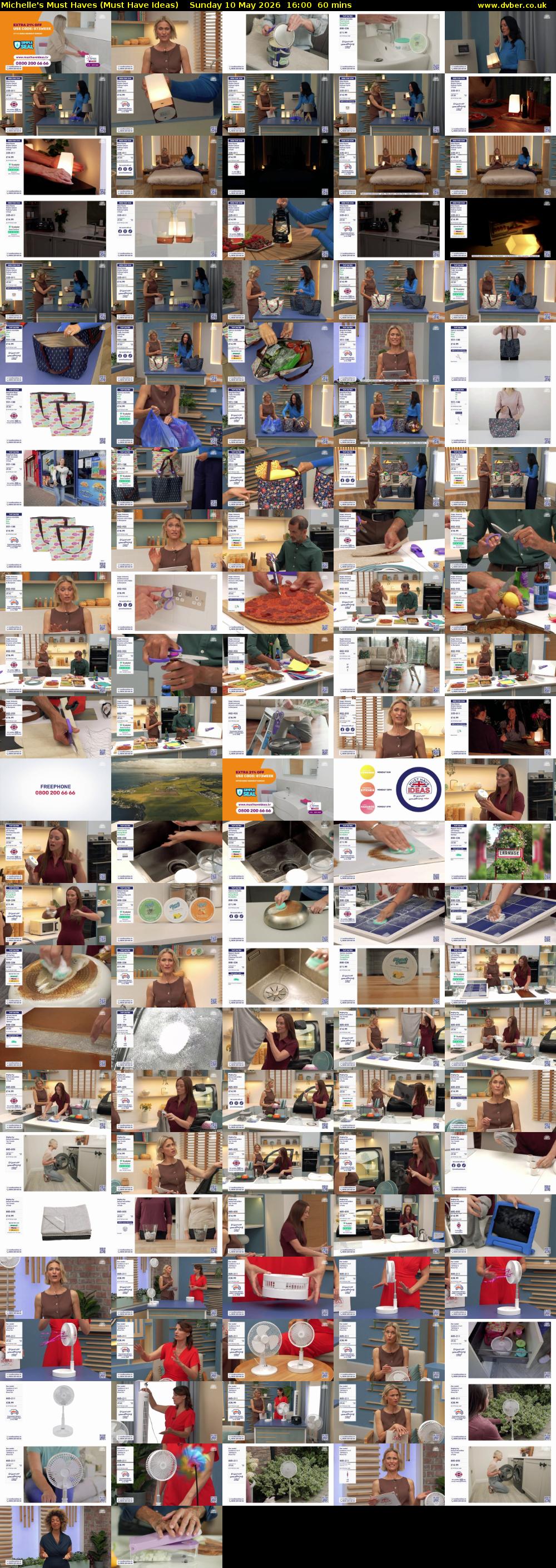 Michelle's Must Haves (Must Have Ideas) Sunday 10 May 2026 16:00 - 17:00