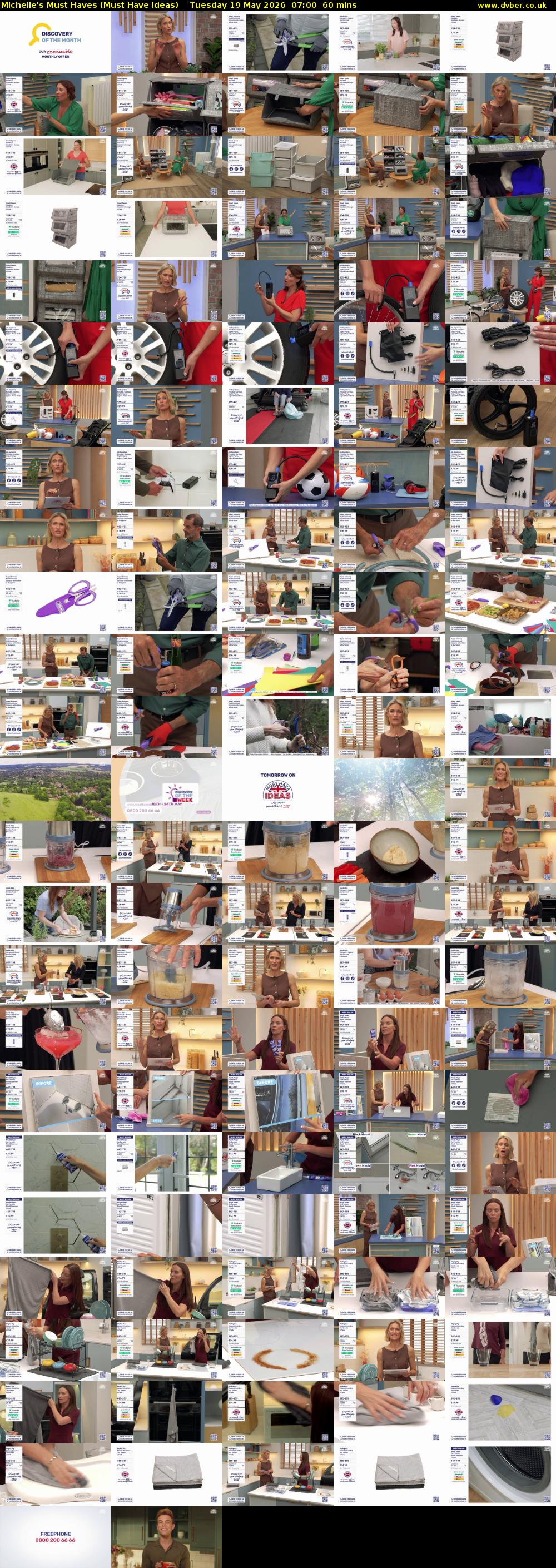 Michelle's Must Haves (Must Have Ideas) Tuesday 19 May 2026 07:00 - 08:00