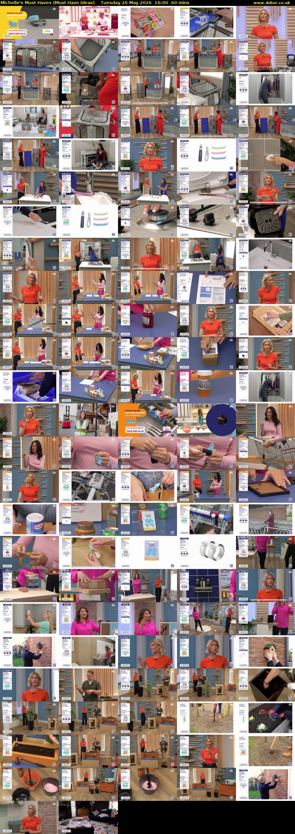 Michelle's Must Haves (Must Have Ideas) Tuesday 26 May 2026 16:00 - 17:00