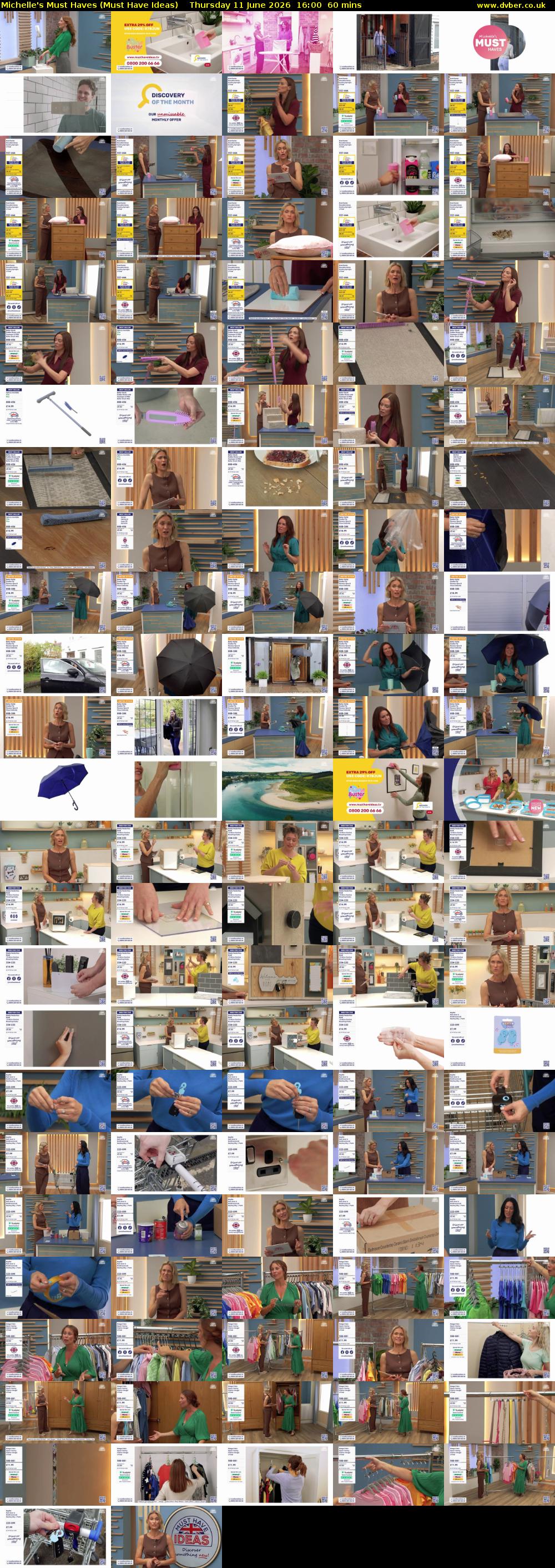 Michelle's Must Haves (Must Have Ideas) Thursday 11 June 2026 16:00 - 17:00
