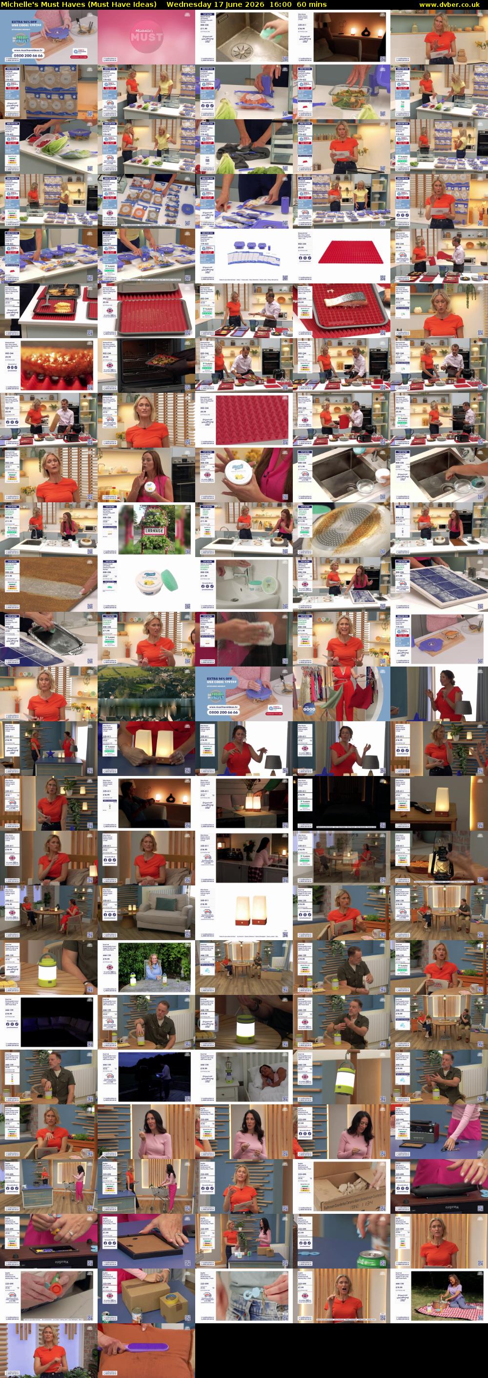 Michelle's Must Haves (Must Have Ideas) Wednesday 17 June 2026 16:00 - 17:00