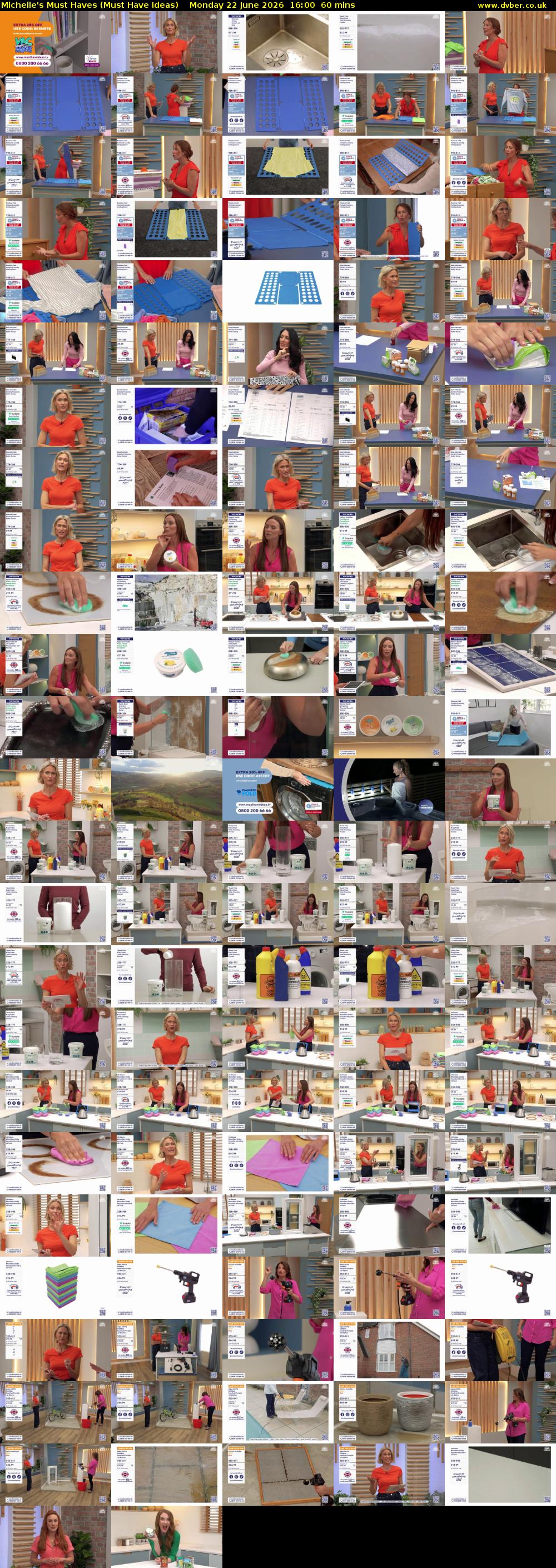 Michelle's Must Haves (Must Have Ideas) Monday 22 June 2026 16:00 - 17:00