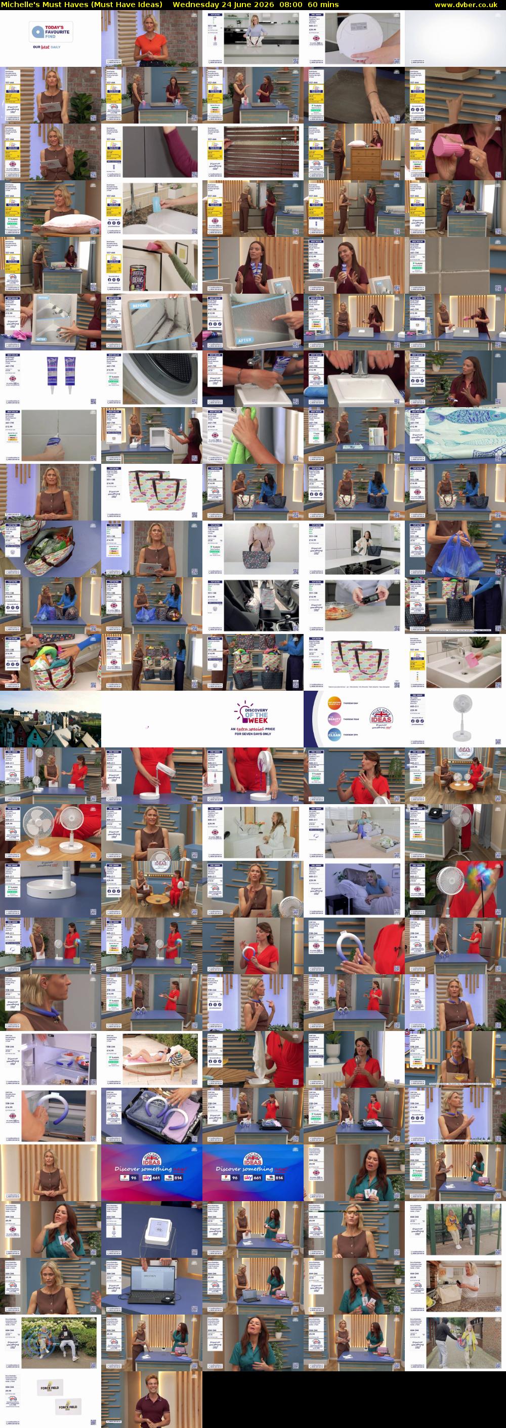Michelle's Must Haves (Must Have Ideas) Wednesday 24 June 2026 08:00 - 09:00