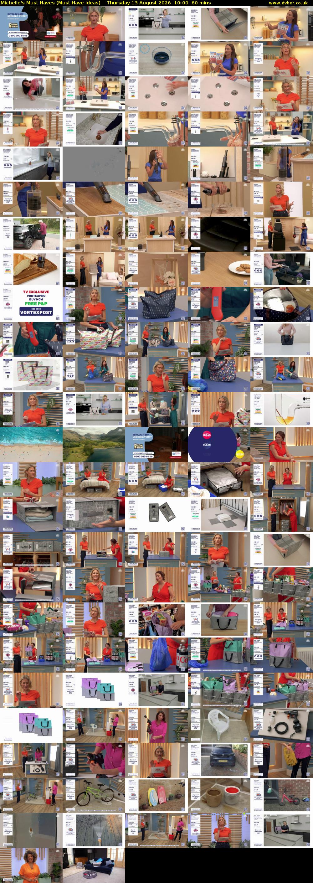 Michelle's Must Haves (Must Have Ideas) Thursday 13 August 2026 10:00 - 11:00