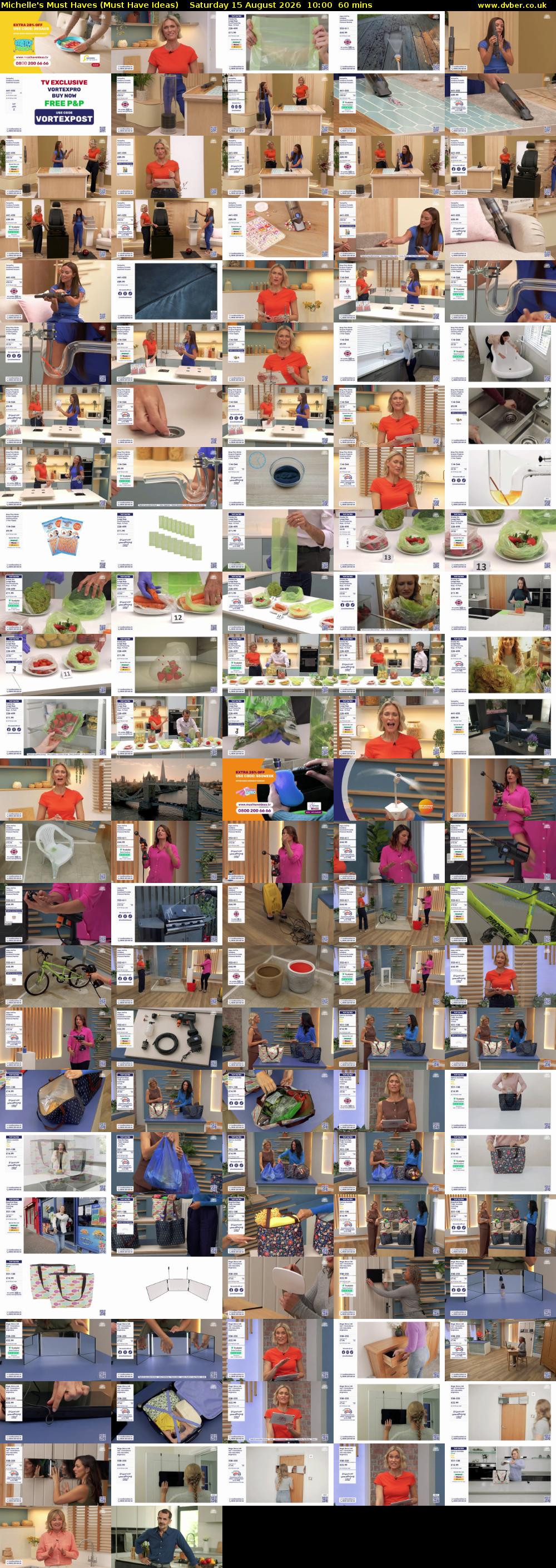 Michelle's Must Haves (Must Have Ideas) Saturday 15 August 2026 10:00 - 11:00