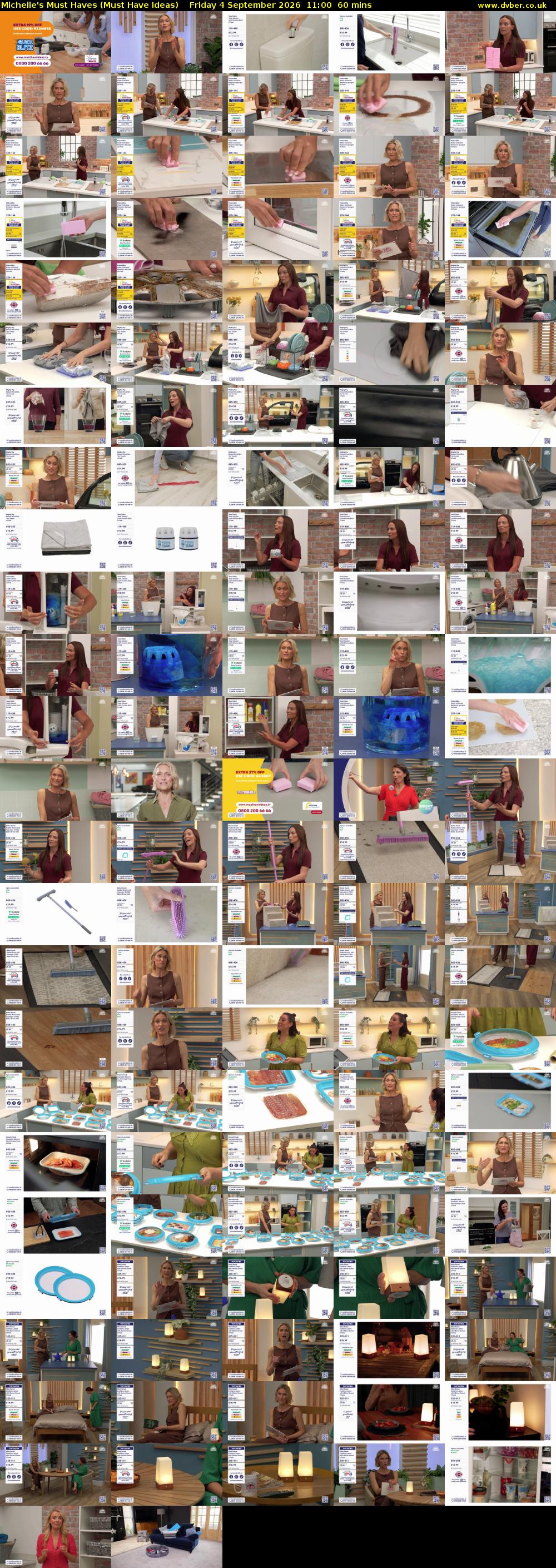 Michelle's Must Haves (Must Have Ideas) Friday 4 September 2026 11:00 - 12:00