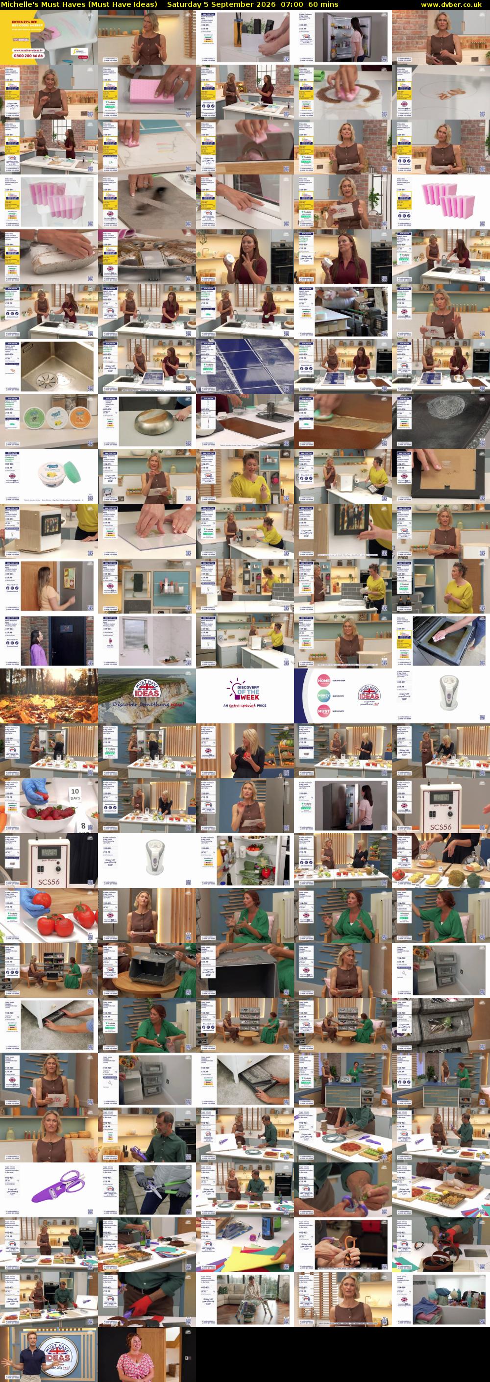 Michelle's Must Haves (Must Have Ideas) Saturday 5 September 2026 07:00 - 08:00