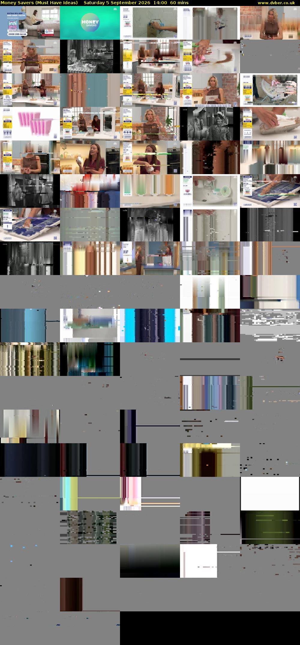 Money Savers (Must Have Ideas) Saturday 5 September 2026 14:00 - 15:00