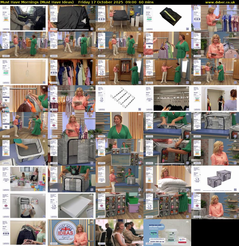 Must Have Mornings (Must Have Ideas) Friday 17 October 2025 09:00 - 10:00