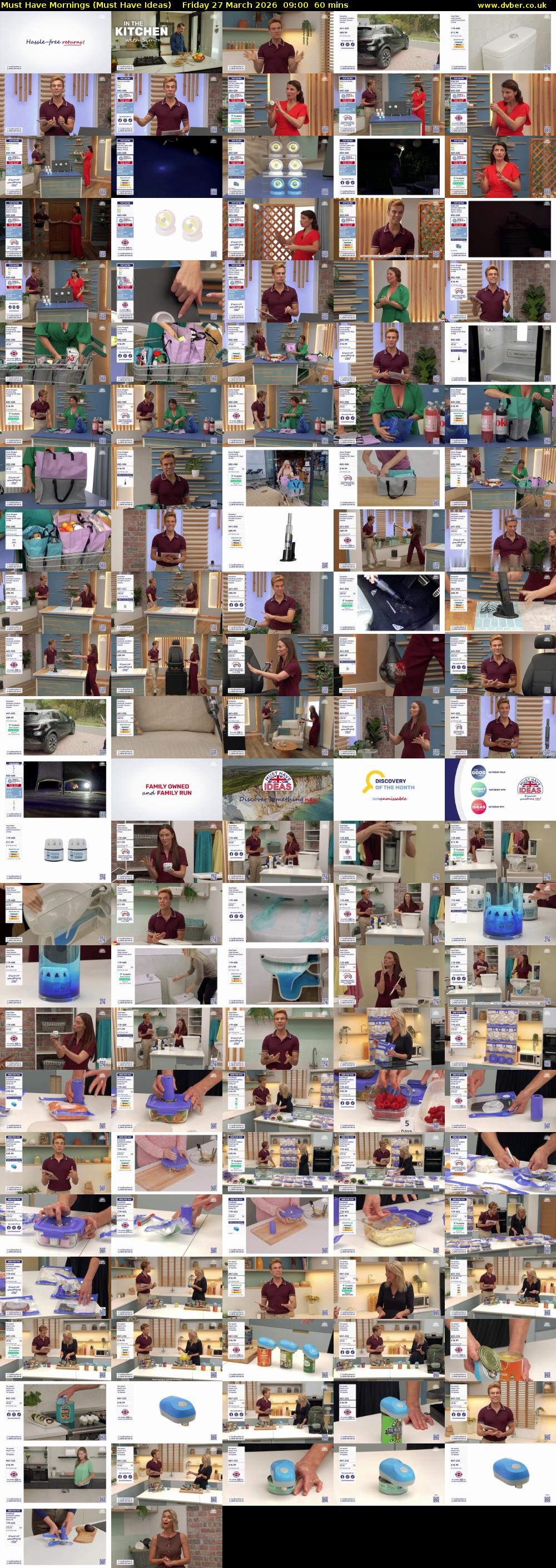 Must Have Mornings (Must Have Ideas) Friday 27 March 2026 09:00 - 10:00