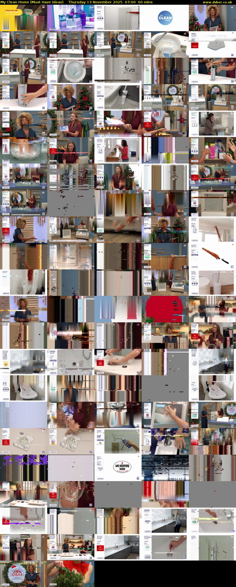 My Clean Home (Must Have Ideas) Thursday 13 November 2025 07:00 - 08:00