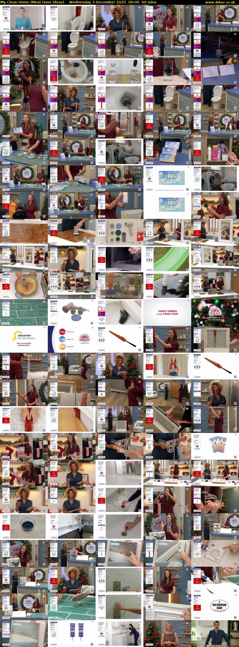 My Clean Home (Must Have Ideas) Wednesday 3 December 2025 06:00 - 07:00