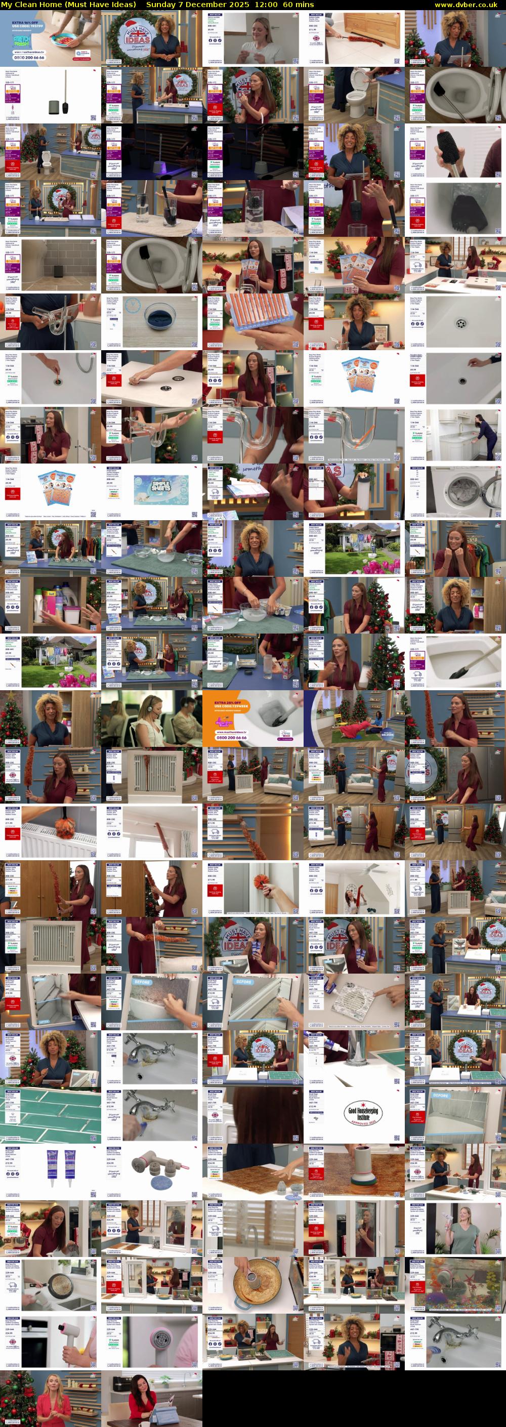 My Clean Home (Must Have Ideas) Sunday 7 December 2025 12:00 - 13:00