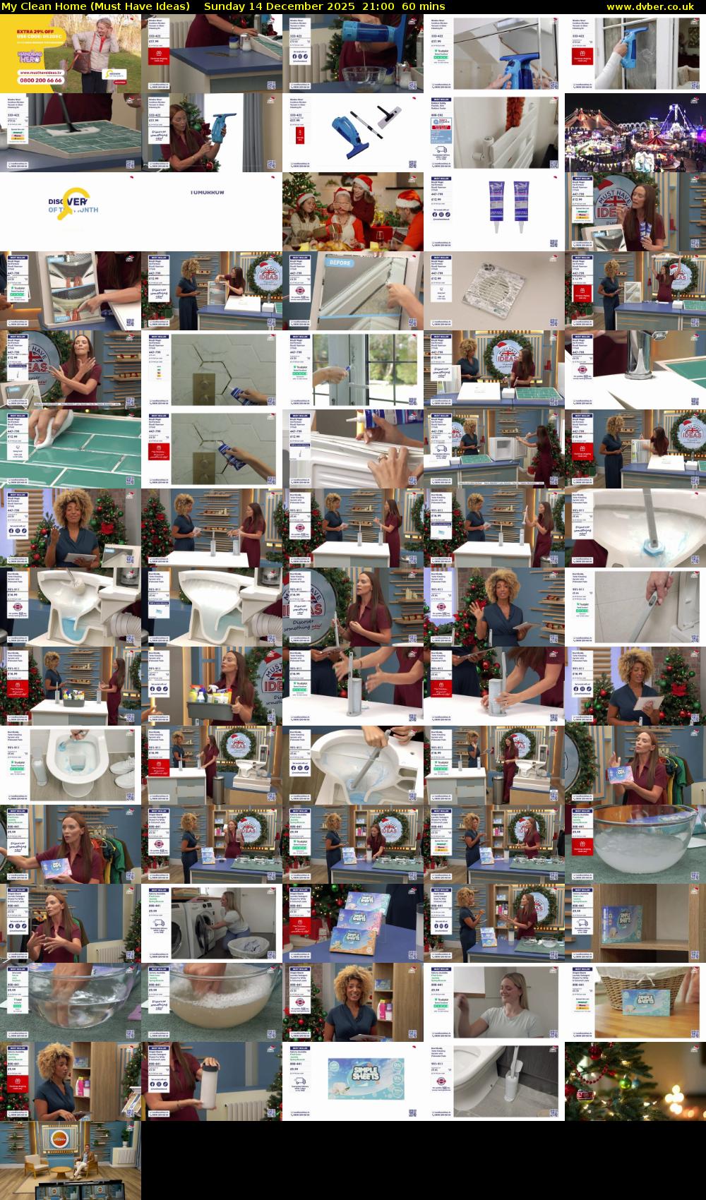 My Clean Home (Must Have Ideas) Sunday 14 December 2025 21:00 - 22:00