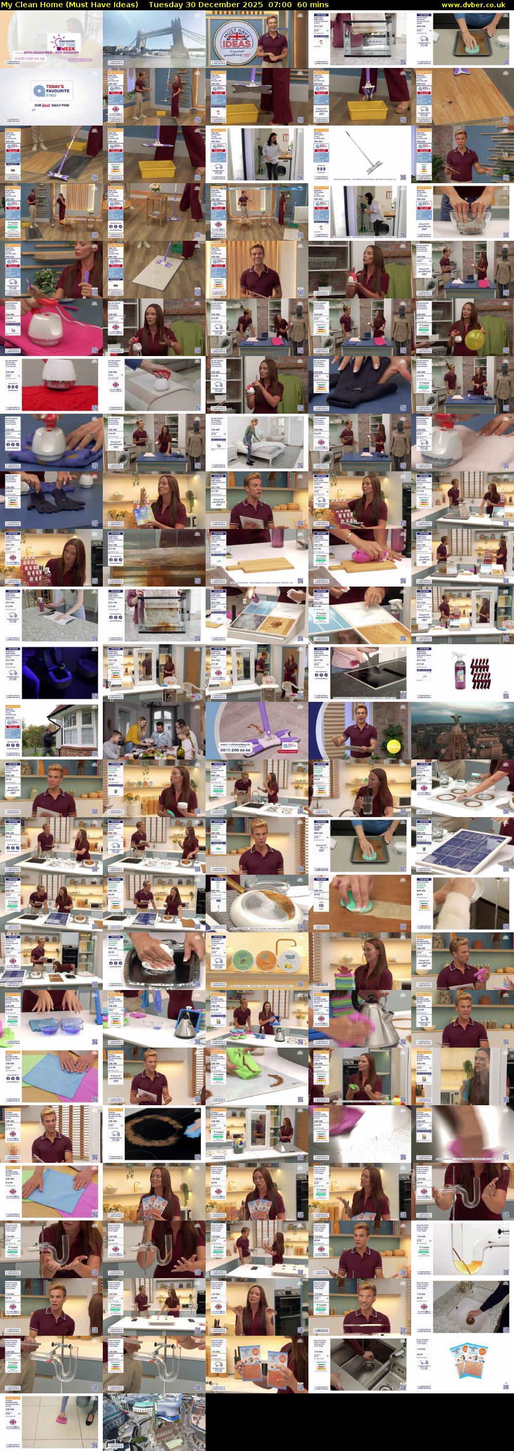 My Clean Home (Must Have Ideas) Tuesday 30 December 2025 07:00 - 08:00