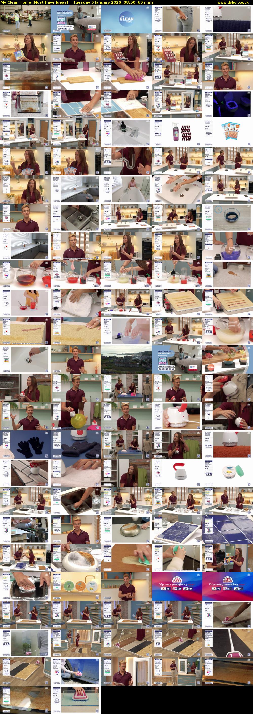 My Clean Home (Must Have Ideas) Tuesday 6 January 2026 08:00 - 09:00