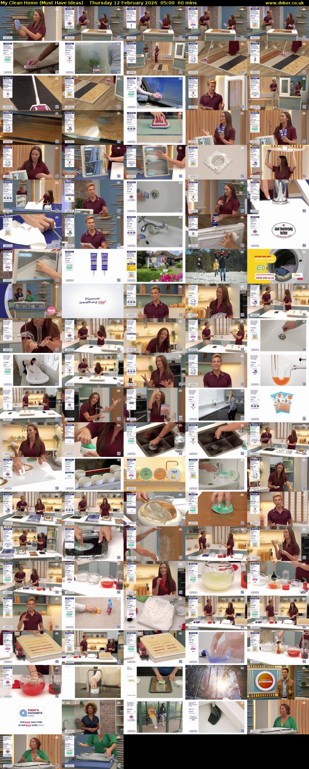 My Clean Home (Must Have Ideas) Thursday 12 February 2026 05:00 - 06:00