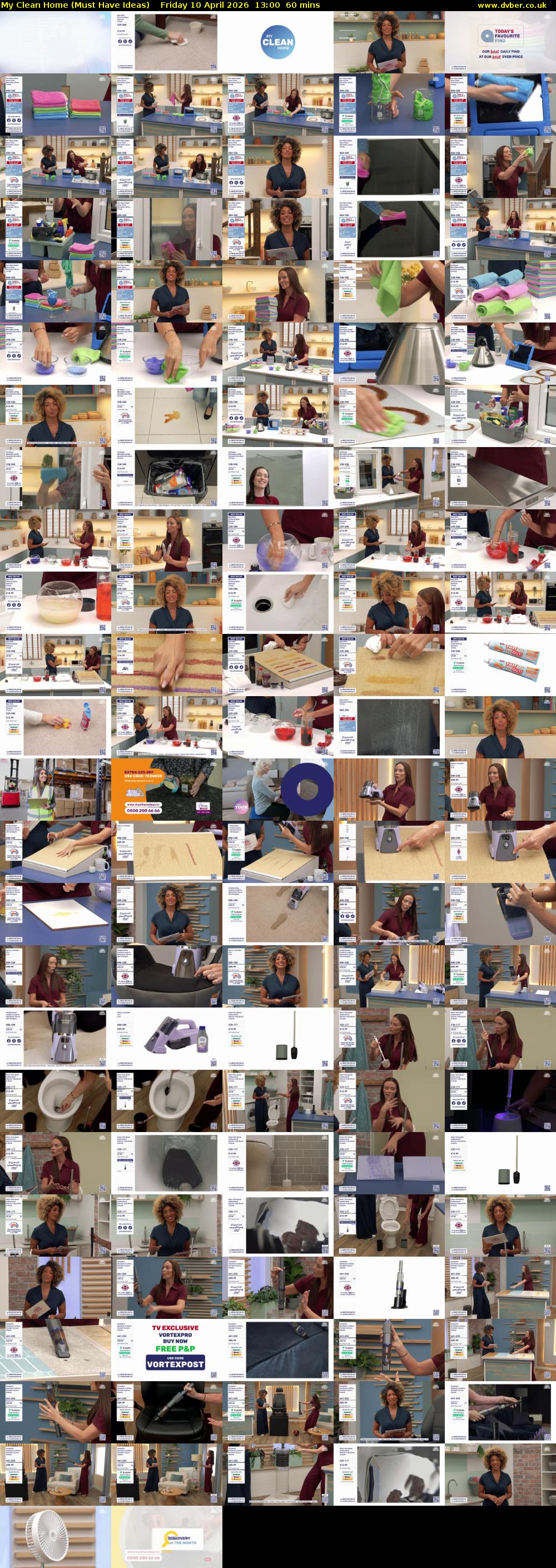 My Clean Home (Must Have Ideas) Friday 10 April 2026 13:00 - 14:00